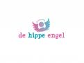Logo # 17483 voor De Hippe Engel zoekt..... hippe vleugels om de wijde wereld in te vliegen! wedstrijd