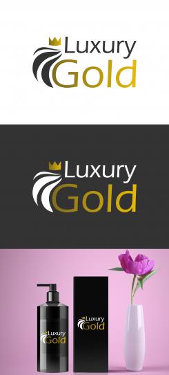 Logo design # 1031286 for Logo for hairextensions brand Luxury Gold contest