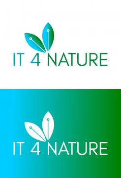 Logo # 1032218 voor Logo voor IT 4 Nature initiatief wedstrijd