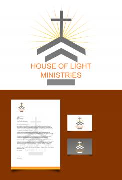 Logo design # 1052516 for House of light ministries  logo for our new church contest