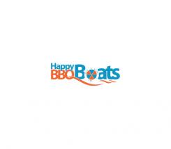 Logo design # 1050701 for Design an original logo for our new BBQ Donuts firm Happy BBQ Boats contest