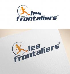 Logo design # 891772 for We want to make the graphic redesign of our logo, lesfrontaliers.lu contest