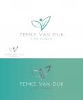 Logo design # 970448 for Logo   corporate identity for life coach Femke van Dijk contest