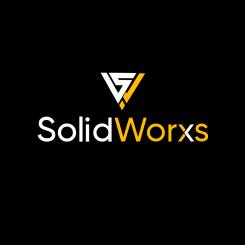 Logo design # 1247105 for Logo for SolidWorxs  brand of masts for excavators and bulldozers  contest
