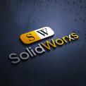 Logo design # 1247124 for Logo for SolidWorxs  brand of masts for excavators and bulldozers  contest