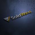 Logo design # 1247129 for Logo for SolidWorxs  brand of masts for excavators and bulldozers  contest
