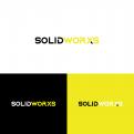 Logo design # 1251390 for Logo for SolidWorxs  brand of masts for excavators and bulldozers  contest