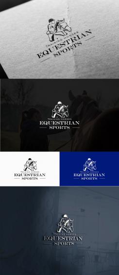 Logo # 1109457 voor Bedrijfsnaam en logo voor startend bedrijf in de paardensport wedstrijd