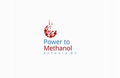 Logo design # 1089421 for Company logo for consortium of 7 players who will be building a  Power to methanol  demonstration plant for their legal entity  Power to Methanol Antwerp BV  contest