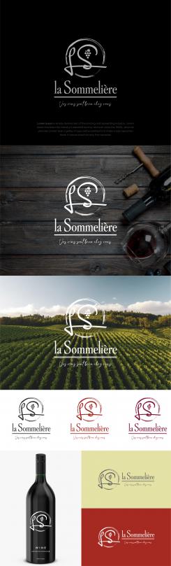 Logo design # 1295289 for Monogram creation wine cellar brand contest