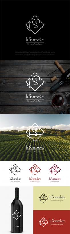 Logo design # 1295291 for Monogram creation wine cellar brand contest