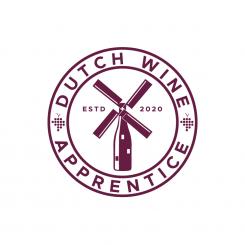 Logo # 1061998 voor Logo  plus social  voor Wine Blogger wedstrijd