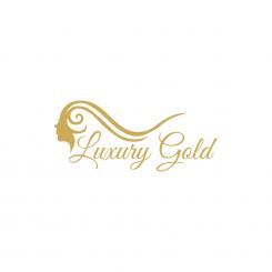 Logo design # 1031326 for Logo for hairextensions brand Luxury Gold contest