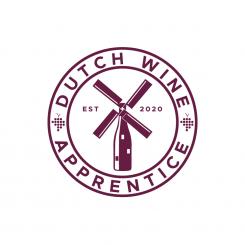 Logo # 1062065 voor Logo  plus social  voor Wine Blogger wedstrijd