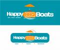 Logo # 1050234 voor Ontwerp een origineel logo voor het nieuwe BBQ donuts bedrijf Happy BBQ Boats wedstrijd