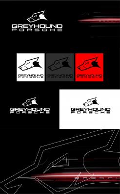 Logo # 1133721 voor Ik bouw Porsche rallyauto’s en wil daarvoor een logo ontwerpen onder de naam GREYHOUNDPORSCHE wedstrijd