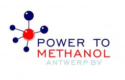Logo design # 1089061 for Company logo for consortium of 7 players who will be building a  Power to methanol  demonstration plant for their legal entity  Power to Methanol Antwerp BV  contest