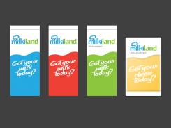Logo design # 323964 for Redesign of the logo Milkiland. See the logo www.milkiland.nl