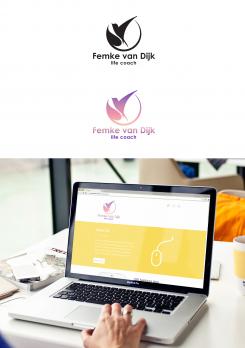 Logo design # 963465 for Logo   corporate identity for life coach Femke van Dijk contest