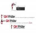 Logo # 314205 voor Logo voor Girl-Friday (Eenmanszaak in horeca: vervanging van bedrijfsleider of eigenaar) wedstrijd