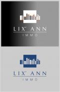 Logo design # 697494 for Lix'Ann immo : real estate agency online within Bordeaux contest