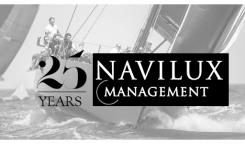 Logo design # 1052606 for 25 th birthday of the shipping company Navilux contest