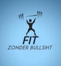 Logo design # 1100128 for A not too serious  Fit zonder Bullshit  logo  it means  fit without bullshit  contest