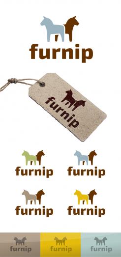 Logo design # 420104 for WANTED: logo for Furnip, a hip web shop in Scandinavian design en modern furniture contest