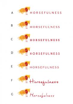 Logo design # 490364 for Powerful logo for website: Horsefulness,   Horse Training contest