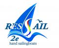 Logo design # 586471 for Logo for RESAIL. A company active in 2e hand sailingboats in Europe. contest