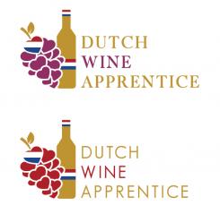 Logo # 1063074 voor Logo  plus social  voor Wine Blogger wedstrijd