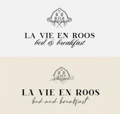 Logo design # 1141442 for Design a romantic  grafic logo for B B La Vie en Roos contest