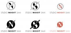 Logo # 1075263 voor Studio Nooitsaai   logo voor een creatieve studio   Fris  eigenzinnig  modern wedstrijd