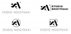 Logo # 1075282 voor Studio Nooitsaai   logo voor een creatieve studio   Fris  eigenzinnig  modern wedstrijd