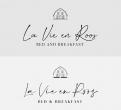 Logo design # 1141416 for Design a romantic  grafic logo for B B La Vie en Roos contest