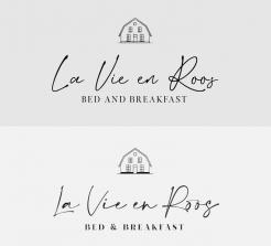 Logo design # 1141416 for Design a romantic  grafic logo for B B La Vie en Roos contest