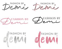 Logo design # 1029966 for logo for webshop Fashion by demi contest