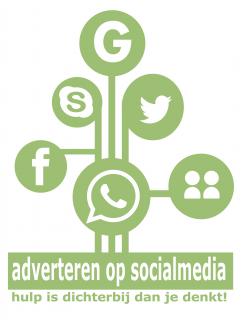 Logo # 602932 voor Ontwerp een eigentijds logo voor www.adverterenopsocialmedia.nl wedstrijd