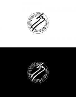 Logo # 1242043 voor Logo voor Tassen en lederwaren designer  Studio Bongaarts in Amsterdam  Steekwoorden  onderweg zijn  moderne retro wedstrijd