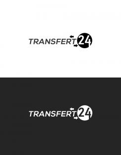 Logo design # 1162306 for creation of a logo for a textile transfer manufacturer TRANSFERT24 contest