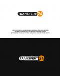 Logo design # 1161937 for creation of a logo for a textile transfer manufacturer TRANSFERT24 contest