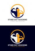 Logo design # 1115236 for Logo for online coaching in the field of fitness and nutrition   Stand Out Coaching contest