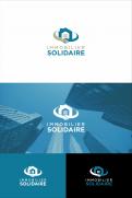 Logo design # 1169936 for Logo for  Immobilier Solidaire    The real estate agency that supports those who need it contest