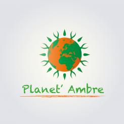 Logo design # 85886 for Logoo for my little entreprise Planet'Amber contest