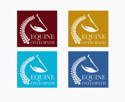 Logo design # 540016 for Design a modern logo for an equine osteopath  contest