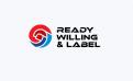 Logo design # 593889 for Design an awesome logo for our print company 'Ready, Willing and Label' contest