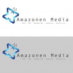 Logo # 542205 voor Logo voor online marketing bureau Amazonen Media wedstrijd