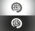 Logo design # 431971 for Zen Basics is my clothing line. It has different shades of black and white including white, cream, grey, charcoal and black. I use red for the logo and put the words in an enso (a circle made with a b contest