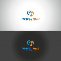 Logo design # 596556 for A clear and up-beat logo+stationary ID for Travel Hub Europe contest