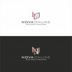 Logo # 984108 voor Logo for Nova Online   Slogan  We create new business wedstrijd
